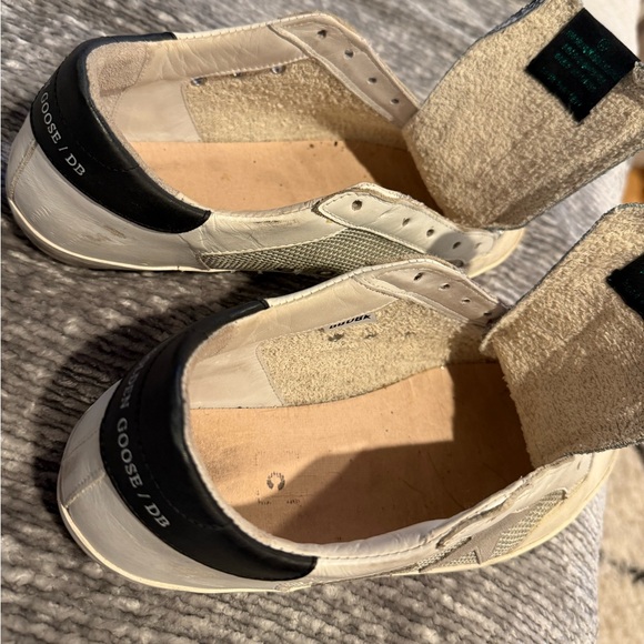 White and silver golden goose, size 39(size 9) - Picture 7 of 8